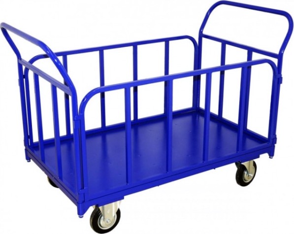 Тележка платформенная Rusklad ТБ-1, 500х800 мм, съемные трубчатые борта (К-125 мм) Тележка платформенная Rusklad ТБ-1, 500х800 мм, съемные трубчатые борта (К-125 мм)